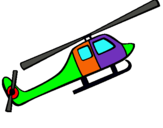 Dibuix Helicòpter de joguina pintat per miquel