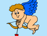 Dibuix Cupido pintat per chamil