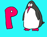 Dibuix Pingüi pintat per claudia10