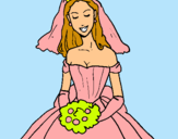 Dibuix Núvia pintat per patricia