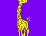 Dibuix Girafa pintat per JAN