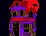 Dibuix Casa del misteri II pintat per ZX