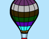 Dibuix Globus aerostàtic pintat per ERIC