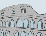 Dibuix Coliseu pintat per Aitorbarreiro
