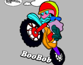 Dibuix BooBob pintat per JOANET