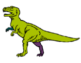 Dibuix Tiranosaurus Rex pintat per ERIC