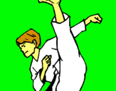 Dibuix Puntada de karate pintat per Chaima