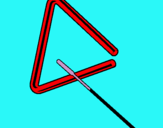 Dibuix Triangle pintat per MARIAE