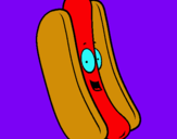 Dibuix Hot dog pintat per hafsa