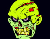 Dibuix Zombie pintat per arnau