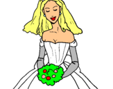 Dibuix Núvia pintat per merii