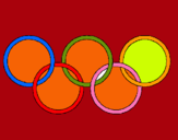 Dibuix Anelles dels jocs olímpics pintat per sokhna