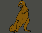 Dibuix Tiranosaurios rex  pintat per yasser