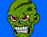 Dibuix Zombie pintat per foogly8