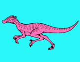 Dibuix Velociraptor  pintat per iuyhyyhttfvfff