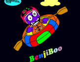 Dibuix BenjiBoo pintat per cerditoccp