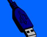 Dibuix USB pintat per gaia