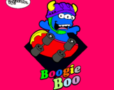 Dibuix BoogieBoo pintat per cerditoccp