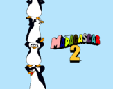 Dibuix Madagascar 2 Pingüins pintat per  SAMUEL RALUY