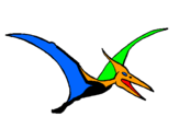 Dibuix Pterodàctil pintat per anònim