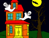Dibuix Casa fantansma pintat per CARLOS4