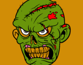 Dibuix Zombie pintat per berenguer