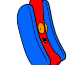 Dibuix Hot dog pintat per LAIA