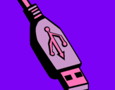 Dibuix USB pintat per mireia