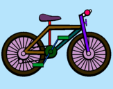 Dibuix Bicicleta pintat per ONA