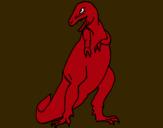Dibuix Tiranosaurios rex  pintat per joel  guai