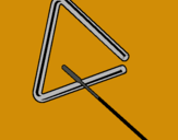 Dibuix Triangle pintat per berenguer i Anna  imarti