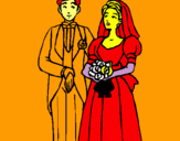 Dibuix Marit i dona III pintat per asAA<dD<ASADQDQAAAQA