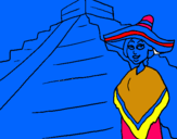 Dibuix Mèxic pintat per analia