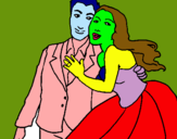 Dibuix Marit i dona pintat per asAA<dD<ASADQDQAAAQA