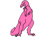 Dibuix Tiranosaurios rex  pintat per marina