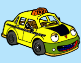 Dibuix Herbie taxista pintat per   IONA b s 
