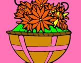 Dibuix Cistell de flors 11 pintat per 7gd84