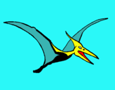 Dibuix Pterodàctil pintat per carles                
