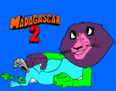 Dibuix Madagascar 2 Alex pintat per Perry 2