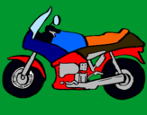 Dibuix Motocicleta pintat per ARNAU ROSÉS