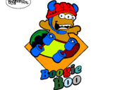 Dibuix BoogieBoo pintat per cunster