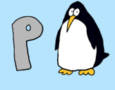 Dibuix Pingüi pintat per Jennifer