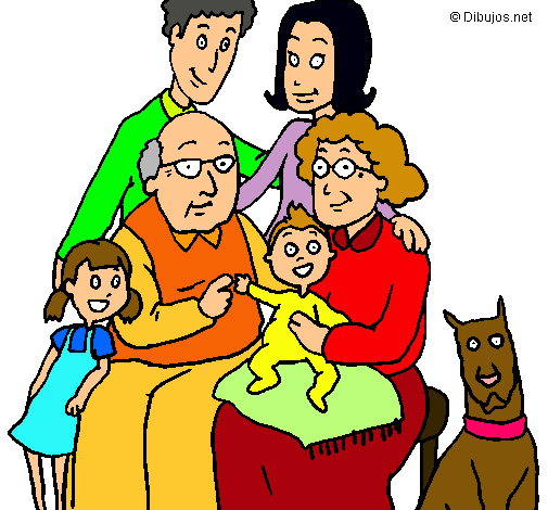 Dibuix Família pintat per *aida*