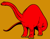 Dibuix Braquiosauri II  pintat per clara eudalD JUUFCF JUJIU