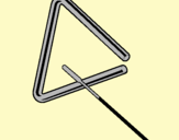 Dibuix Triangle pintat per heidi  gali