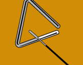 Dibuix Triangle pintat per maiara   gali