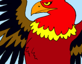 Dibuix Àguila Imperial Romana pintat per NIL