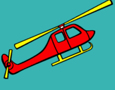 Dibuix Helicòpter de joguina pintat per jan