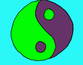 Dibuix Yin yang pintat per beniopa