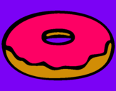 Dibuix Donuts pintat per arantxa  reyes
